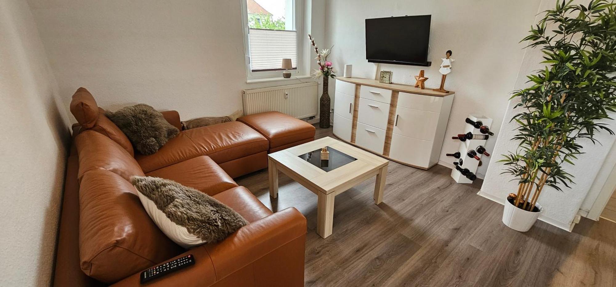 Private Ferienwohnung Seestadt Grossraeschen Exterior photo
